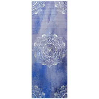 Travel Blue Mandala Yoga Mat