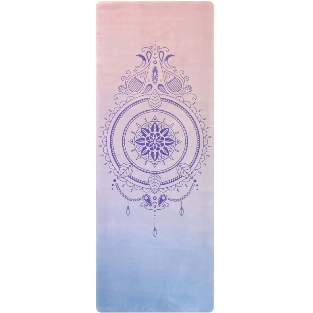 Travel Pink-Blue Mandala Yoga Mat