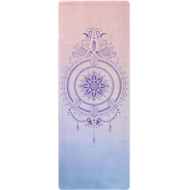 Travel Pink-Blue Mandala Yoga Mat