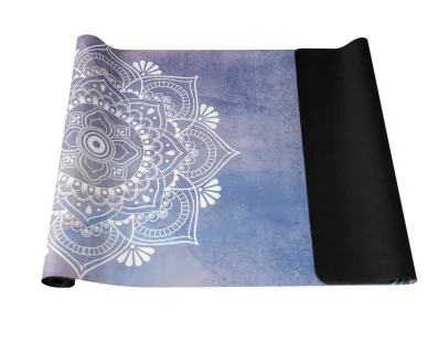 Travel Blue Mandala Yoga Mat