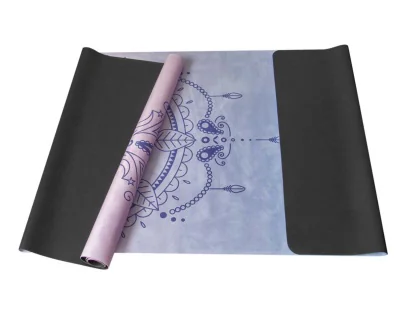 Travel Pink-Blue Mandala Yoga Mat