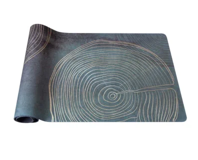 Lake Leaves Yoga Mat