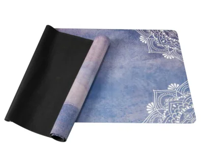 Travel Blue Mandala Yoga Mat