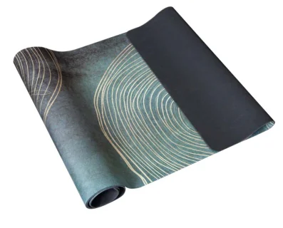 Lake Leaves Yoga Mat