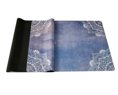 Travel Blue Mandala Yoga Mat